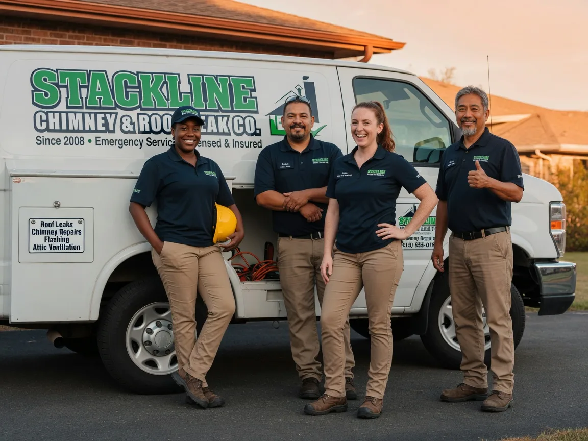 Chimney flashing repair company in West Bend, IA